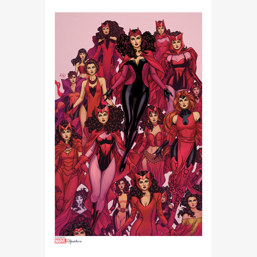 SCARLET WITCH 11x17” costumes print | RUSSELL DAUTERMAN | store